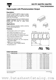 K847PH datasheet pdf Vishay