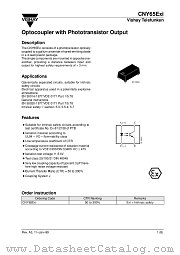 CNY65EXI datasheet pdf Vishay