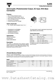 IL255 datasheet pdf Vishay