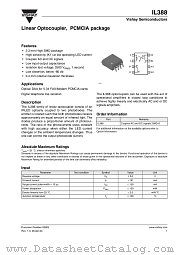 IL388 datasheet pdf Vishay