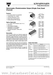 IL74 datasheet pdf Vishay