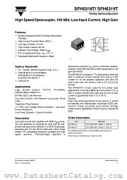 SFH6319T datasheet pdf Vishay