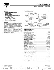 SFH6325 datasheet pdf Vishay