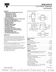 SFH617A datasheet pdf Vishay