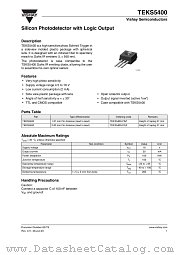 TEKS5400 datasheet pdf Vishay