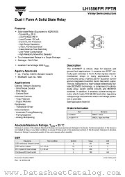 LH1556FPTR datasheet pdf Vishay