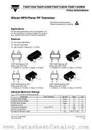 TSDF1220 datasheet pdf Vishay