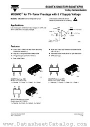 S503TXRW datasheet pdf Vishay