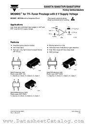 S593TX datasheet pdf Vishay