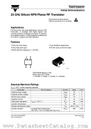 TSDF2005W datasheet pdf Vishay