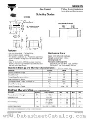 SD106WS datasheet pdf Vishay