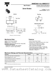 MMBZ4682 datasheet pdf Vishay