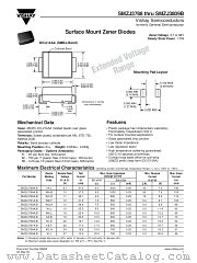 SMZJ3795B datasheet pdf Vishay