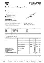 BYX84 datasheet pdf Vishay