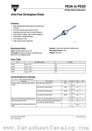 FE3C datasheet pdf Vishay