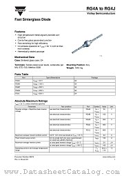 RG4J datasheet pdf Vishay