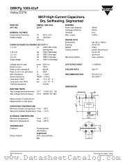 GMKPG 1000-42UF datasheet pdf Vishay