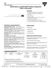 TC datasheet pdf Vishay