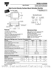 B230LA datasheet pdf Vishay