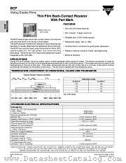 BCP datasheet pdf Vishay