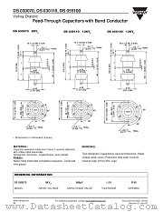 DS 055... datasheet pdf Vishay