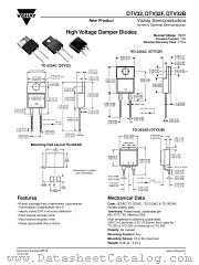 DTV32B datasheet pdf Vishay