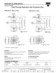 DWB 045150 datasheet pdf Vishay