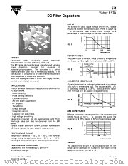 ER datasheet pdf Vishay