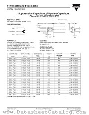 F1740-3550/3450/3558/3458 datasheet pdf Vishay