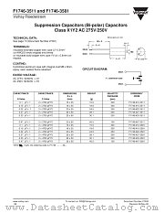 F1746-3511/3411/3581/3481 datasheet pdf Vishay