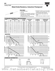 FP datasheet pdf Vishay