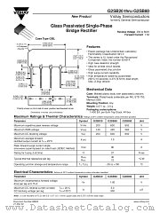 G2SB20 datasheet pdf Vishay