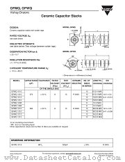 GFMQ datasheet pdf Vishay