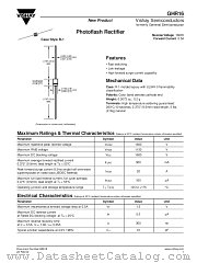 GHR16 datasheet pdf Vishay