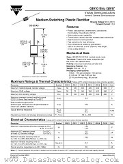 GI911 datasheet pdf Vishay