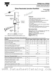 GP08A datasheet pdf Vishay