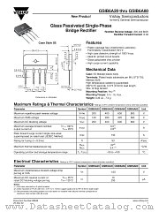 GSIB6A80 datasheet pdf Vishay