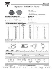 IDC-7328 datasheet pdf Vishay