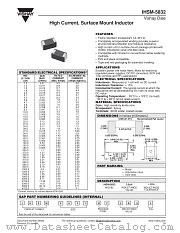 IHSM-5832 datasheet pdf Vishay