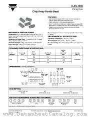 ILAS-1206 datasheet pdf Vishay