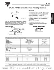 K_M datasheet pdf Vishay