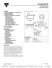 LH1532FP datasheet pdf Vishay