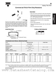 M datasheet pdf Vishay