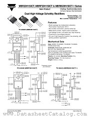 MBR20H150CT datasheet pdf Vishay