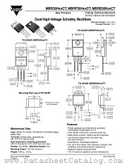 MBR30H35CT datasheet pdf Vishay