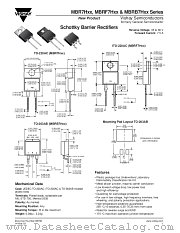 MBRF7H45 datasheet pdf Vishay