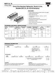 MDP14 datasheet pdf Vishay