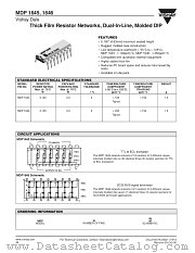 MDP16-45 datasheet pdf Vishay