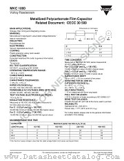 MKC 1860 datasheet pdf Vishay