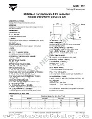 MKC 1862 datasheet pdf Vishay